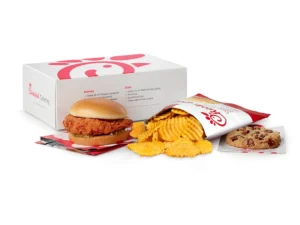 Spicy Chicken Sandwich Packaged Meal